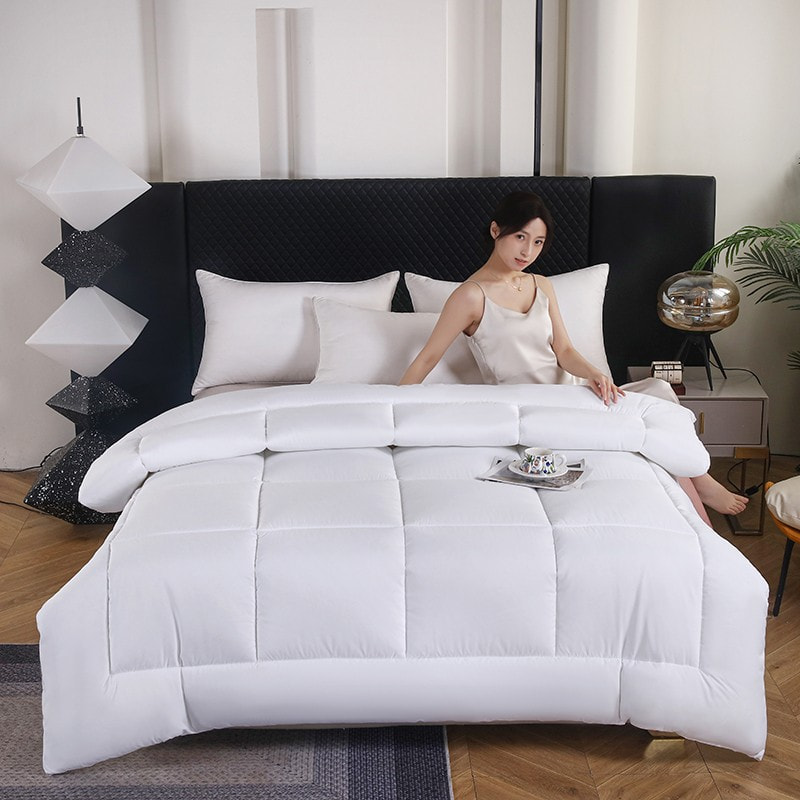 Set selimut linen hotel solid