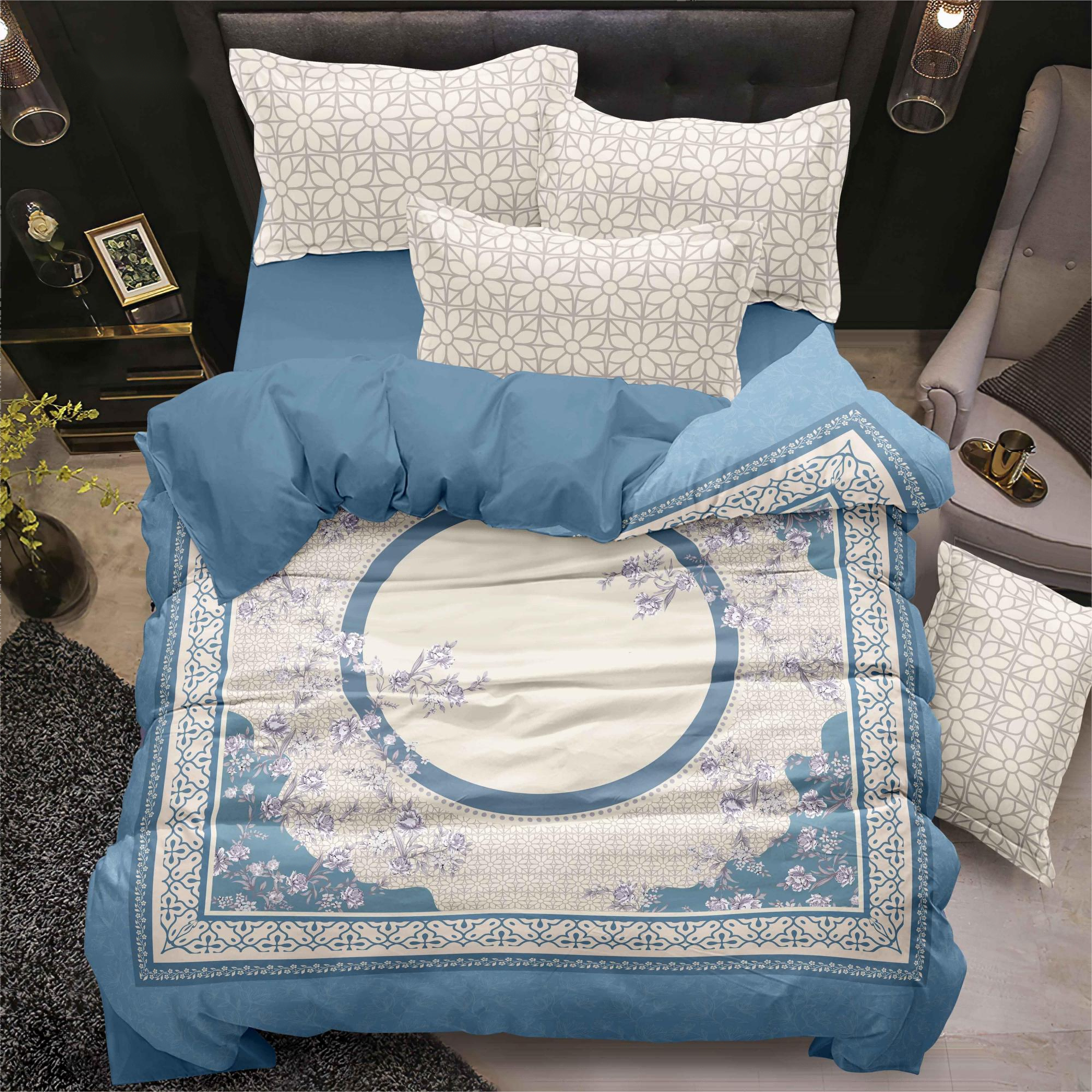 Sheet Bed Digital Digital Set Desain yang nyaman