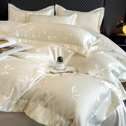 Tencel-bed-sheet-set-Silky-soft-bedding yang dapat diselesaikan