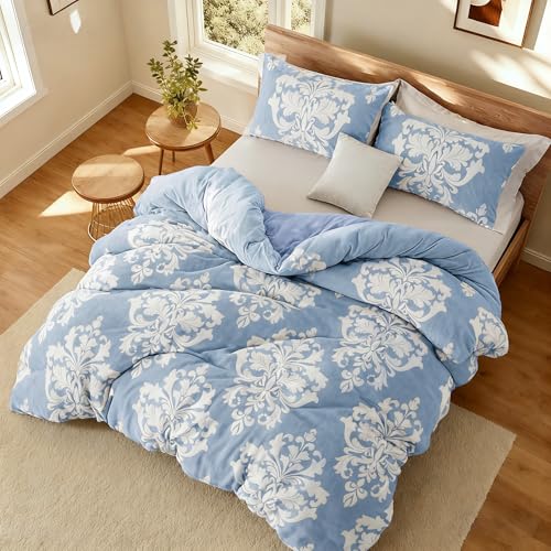 Selimut Musim Dingin Flanel Cetak Burnout, Selimut Mewah Bohemian dengan Dukungan Microfiber Ultra Lembut, Tempat Tidur Hangat Sepanjang Musim